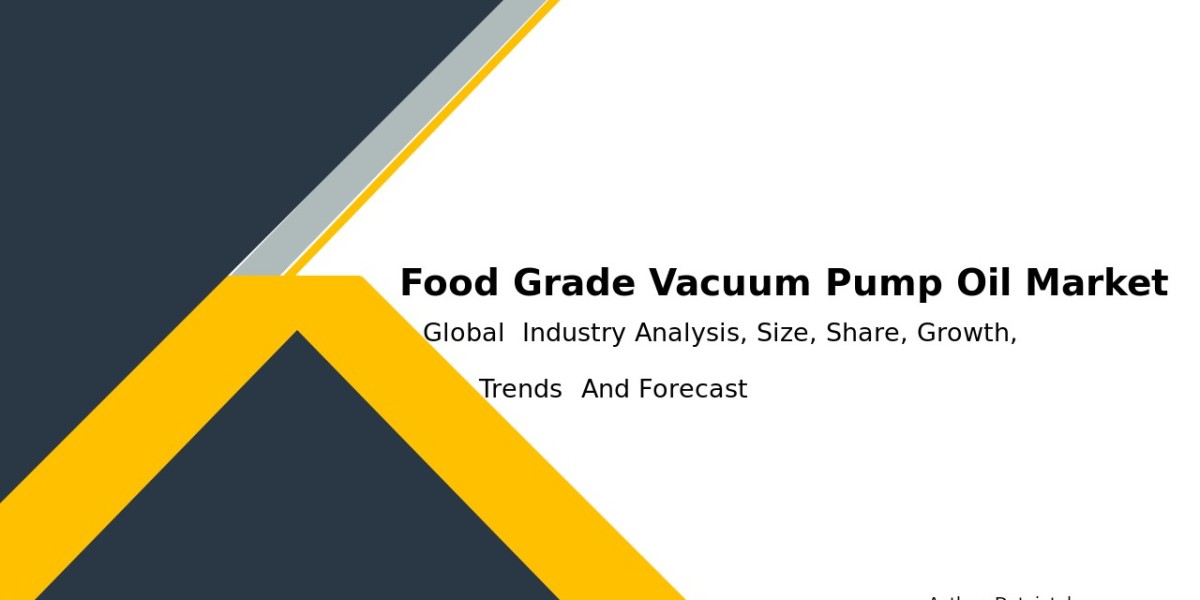 Future Growth Trends in Food Grade Vacuum Pump Oil Market to 2032