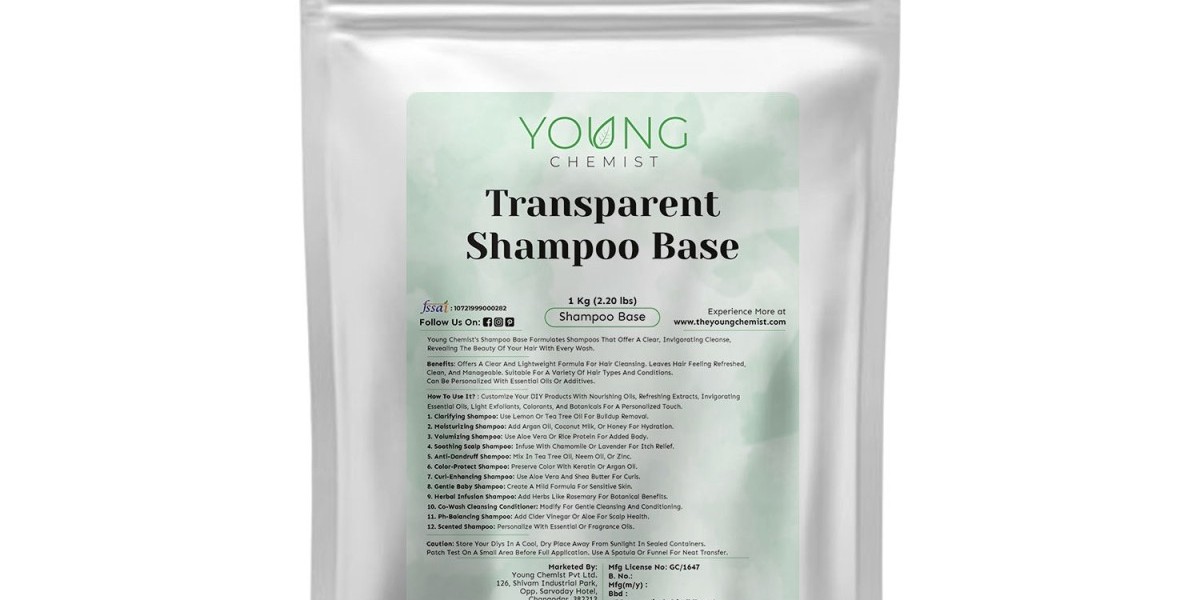 Transparent Shampoo Base  <br>(Sulphate & Paraben Free)