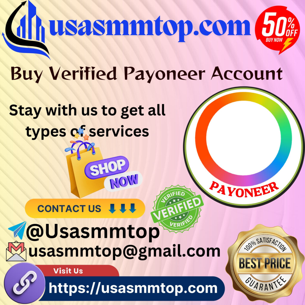 Buy Verified Payoneer Account - usasmmtop.com