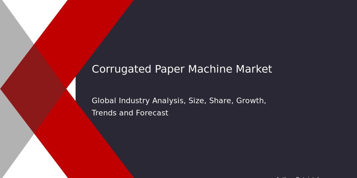 Growth Forecast: Corrugated Paper Machine Market Size and Share 2032