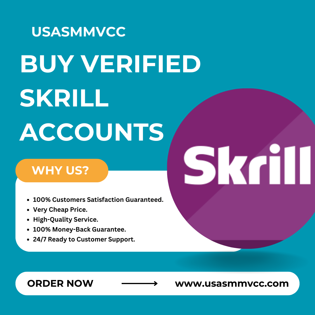 Buy Verified Skrill Accounts - 100% USA & UK Verified