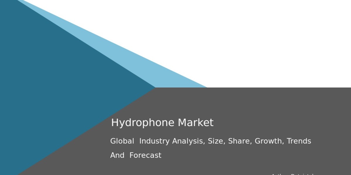 Hydrophone Market Outlook: Industry Forecast & Size 2032