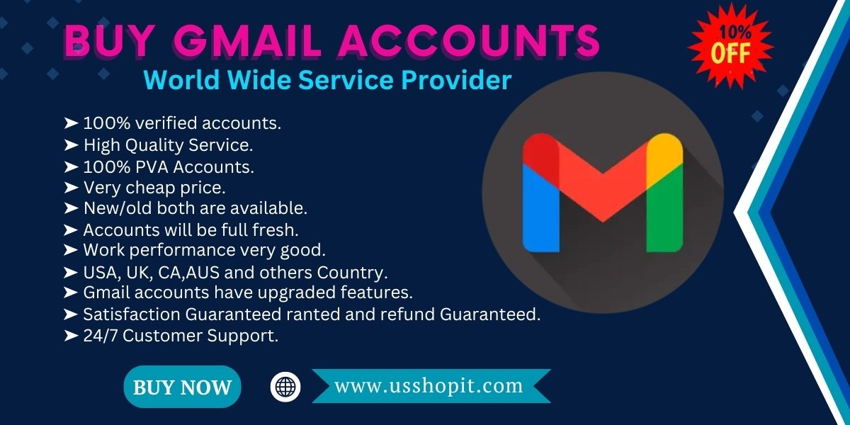 Most Popular Site to Buy Gmail Accounts (PVA & Bulk) – 100% Safe & Trusted: usshopit