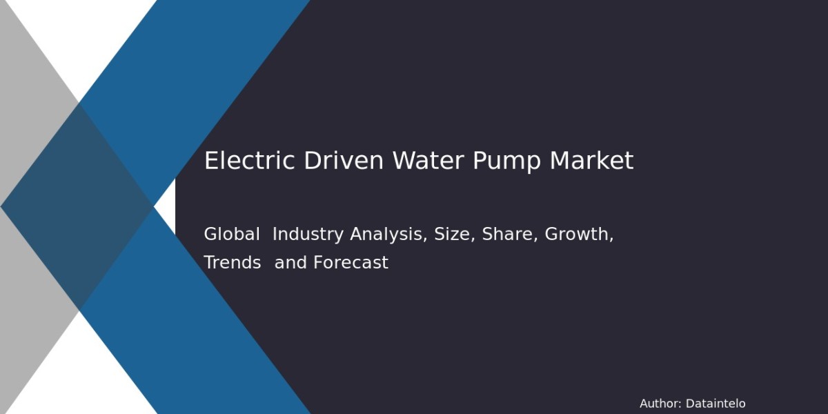 Detailed Forecast for Electric Driven Water Pump Market by 2032