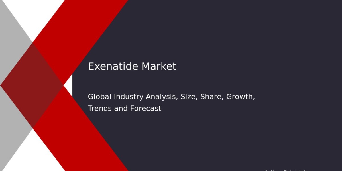 Exenatide Industry Growth Report and Market Analysis 2032