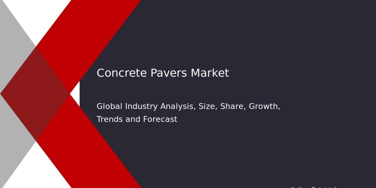 Concrete Pavers Market Trends & Industry Growth Forecast 2032