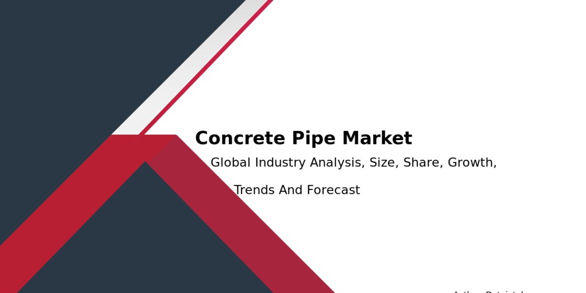 Global Market Study: Concrete Pipe Industry Size & Share 2032