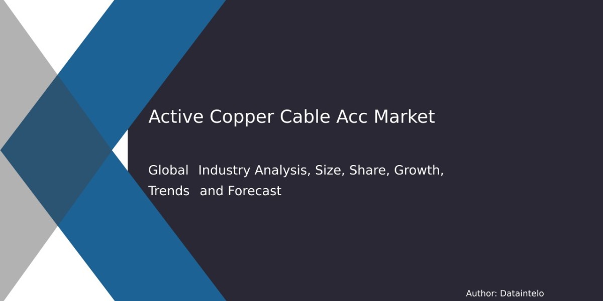 Active Copper Cable Acc Market Study & Future Predictions 2032