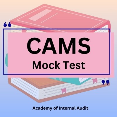 Academy of Internal Audit Offers CAMS Mock Test Profile Picture