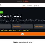 Buy AWS Credit Accounts