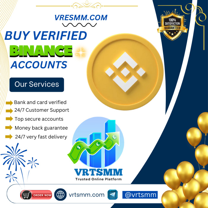 Buy Verified Binance Account - vrtsmm.com