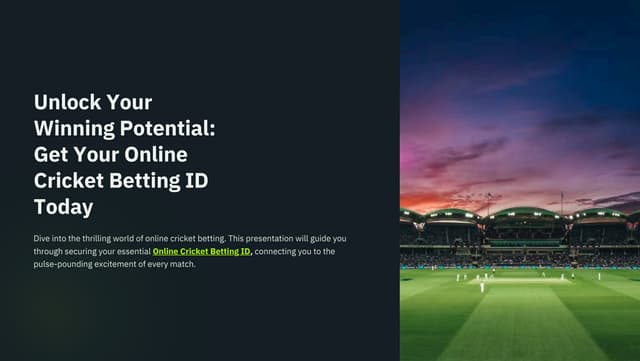 Trusted Online Betting ID Provider – Get Online Cricket ID for Secure Betting.pdf