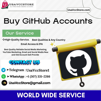 Buy GitHub Accounts with PVA ( New & Old ) Profile Picture