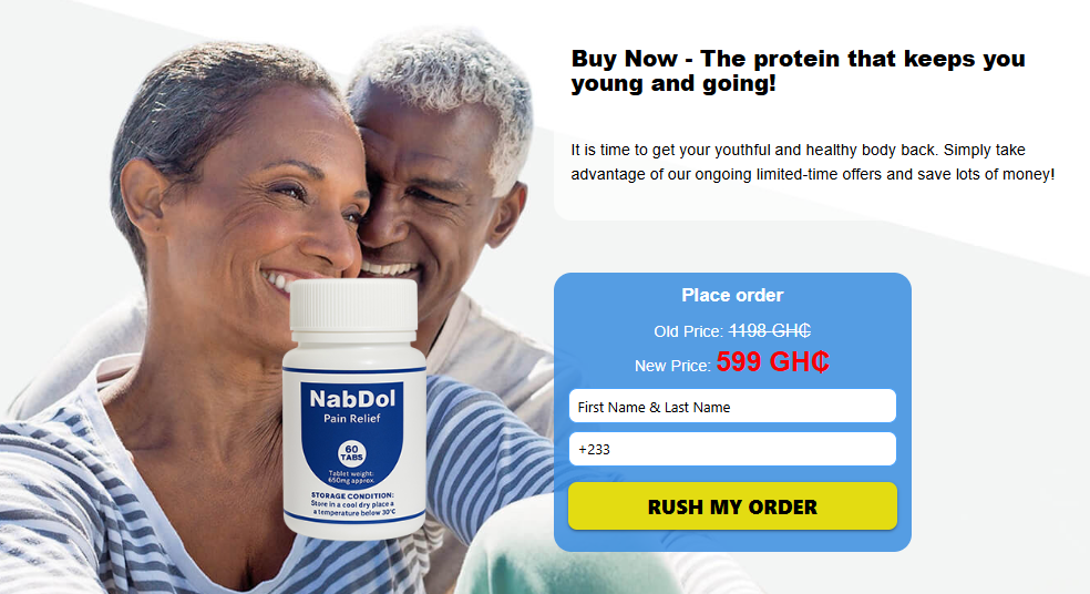NabDol Tablets Ghana: Capsules for Joints Pain Relief! Price