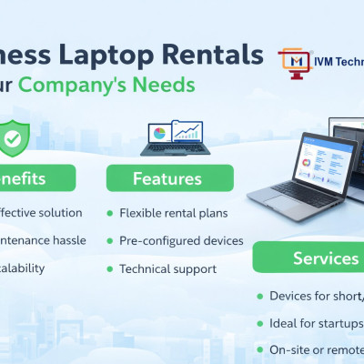 Top Laptop Computer Rentals for Flexible Tech Needs – IVM Technologies Profile Picture