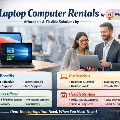 Reliable Laptop Rental Services for Modern Businesses – IVM Technologies Profile Picture