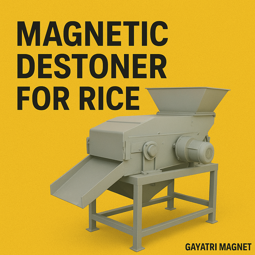 Magnetic Destoner for Rice | Improve Rice Quality & Purity