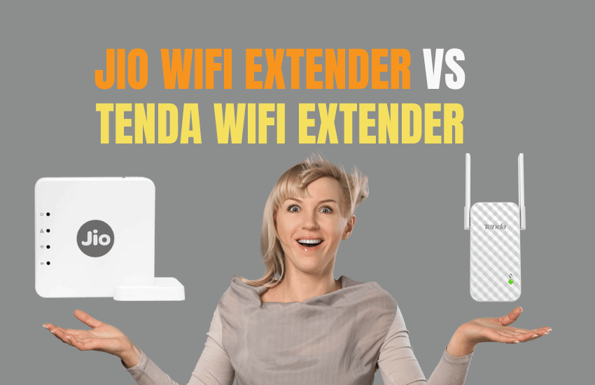 Jio Wi-Fi Extender vs. Tenda Wi-Fi Extender - Thalla Lokesh
